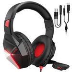 Mpow Gaming Headset Mic LED Headphones Stereo Bass Surround For PC PS5 Xbox One